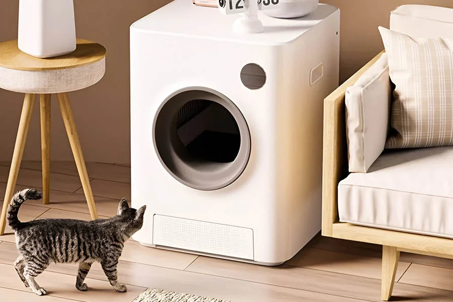 robot cat litter boxes