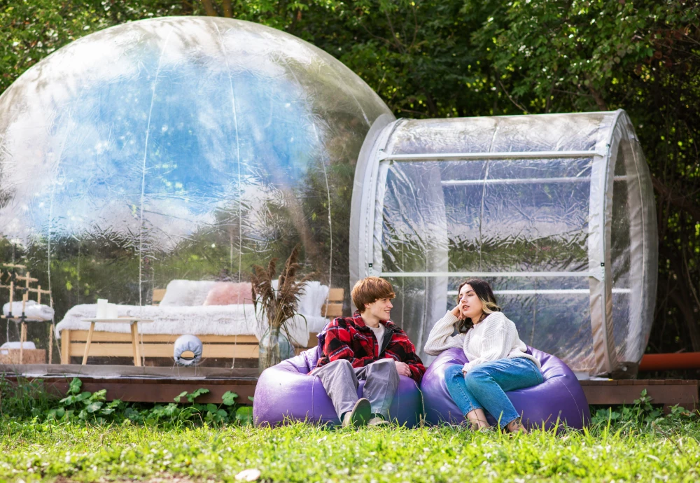 stargaze outdoor bubble tent